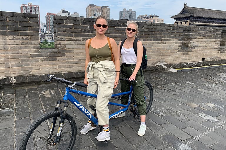 Bike on Ancient City Wall