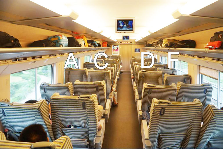 First Class Seats Arrangement China High Speed Train First Class Seats
